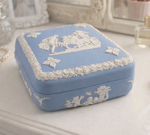 Wedgwood jasperware trinket - wedgwood,