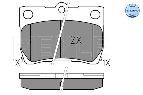 025 243 2315 meyle - brake, pad
