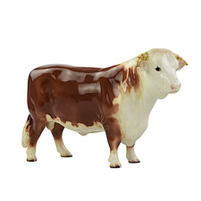 Beswick, Cattle, 949, Hereford Bull