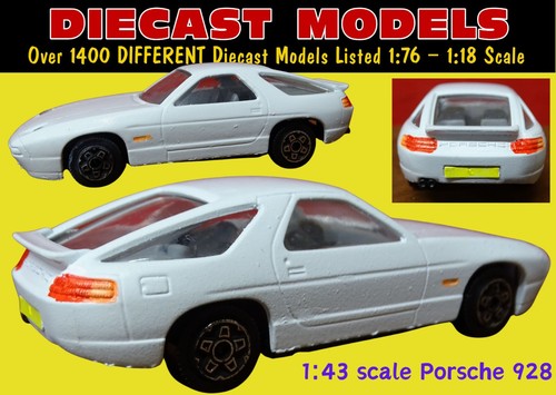 White porsche 928 - white, unique