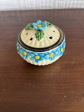 Vintage Marutomo Ware Small Pot Pourri Pot With Lid