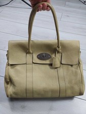 Bag Mulberry Bayswater Pistachio  genuine Leather, Made in England
