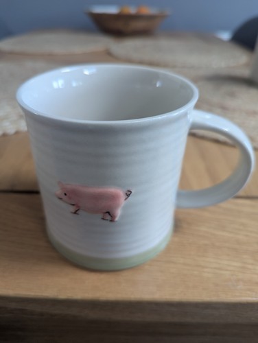 Stoneware mug with - stoneware,