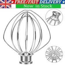 K45WW 6 Wire Whip 4.5Qt Mixer Attachment Whisk For Kitchen Aid Stainless Steel