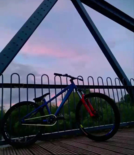 Marin mountain bike blue red - marin,