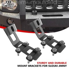 Suzuki Jimny Spot light mounting brackets mounts bolt on no drilling Work light