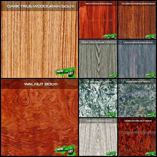 Rolled wood grain - rolled,