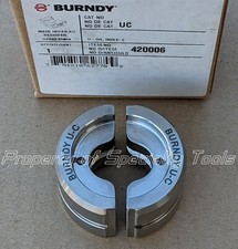 Burndy U-C Crimper Crimping U die Hydraulic Crimp Brown tap index C stainless UC