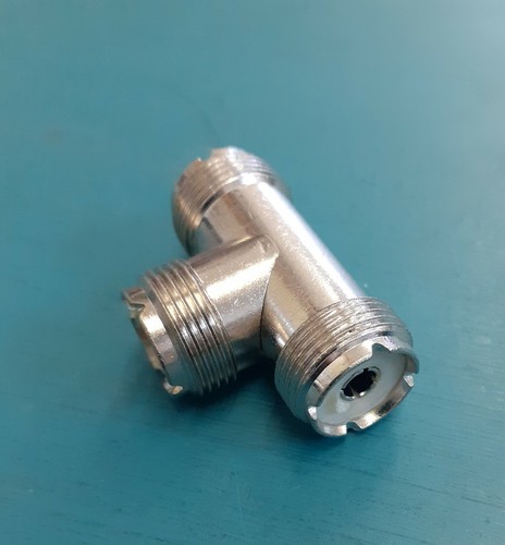 So239 piece connector - t-piece, cb/ham
