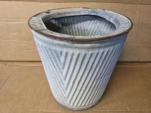 Vintage galvanised dolly tub - vintage,