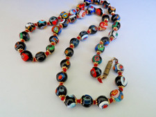 Murano millefiori bead