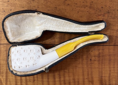 Vintage block meerschaum - meerschaum, six