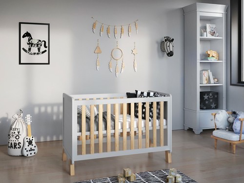 Baby cot bed 120x60cm with - 120x60cm,