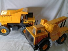 Tonka mighty turbo diesel tow service wrecker L77 and Tonka dump truck
