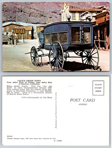Calico ghost town - ghost, horse