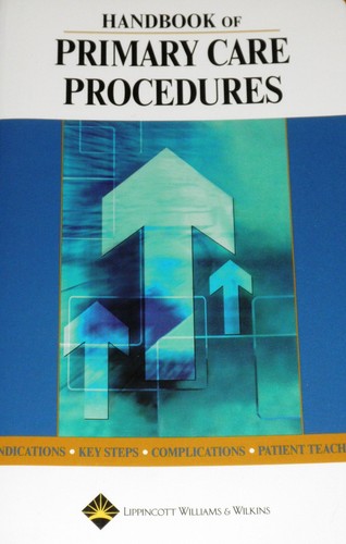 Handbook primary care - of,