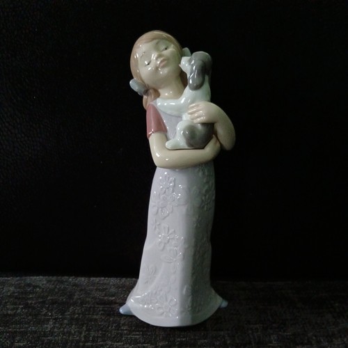 Nao porcelain lladro puppy - nao,