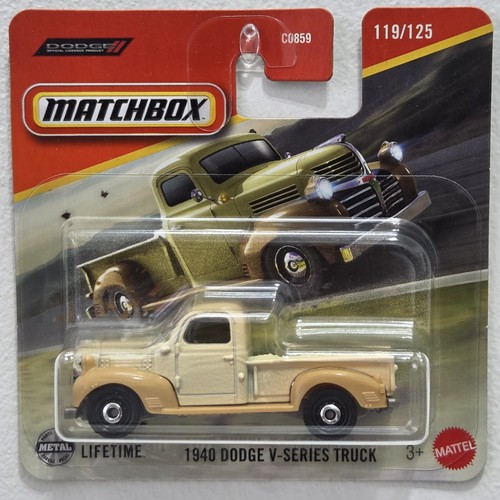 Matchbox 1940 dodge series - matchbox, v-series