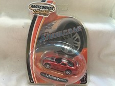 MATCHBOX USA SHOWCASE SERIES - DODGE VIPER GTS R  - ON CARD