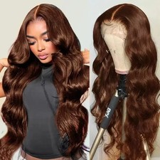 13x6 Chocolate Brown HD Lace