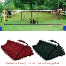Portable Standard Training Badminton Volleyball Tennis Net Outdoor Garden tool