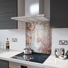 Glass Splashbacks Liquid Stone