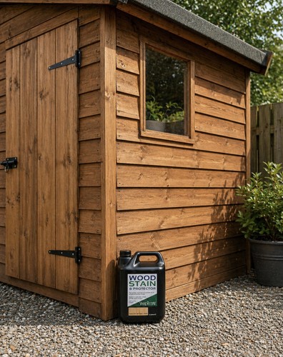 Garden shed stain water - stain,
