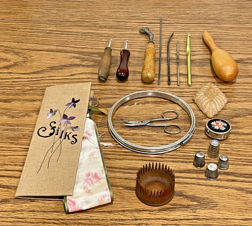 Vtg estate sewing lot - estate, 12+