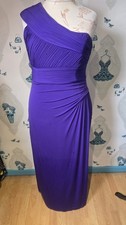 Stunning Purple One Shoulder
