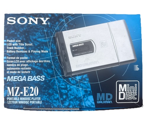 Sony e20 minidisc - sony, mz-e20