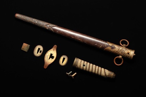 Japanese naval tanto mounting - naval,