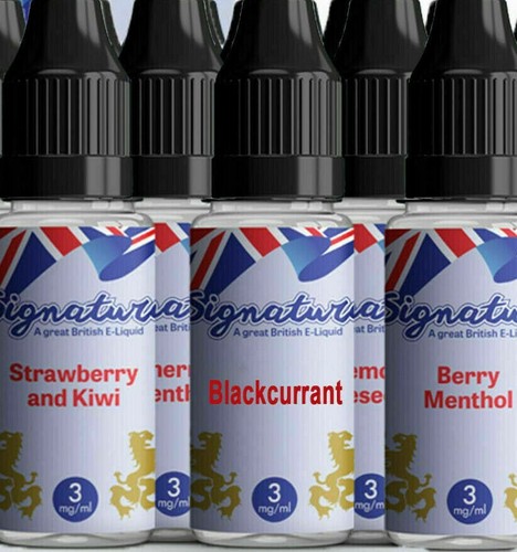 Signature vape liquid - e,