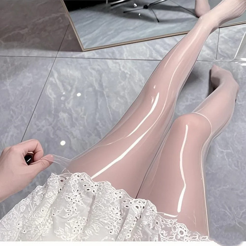 Nude high waist oil gloss - waist,