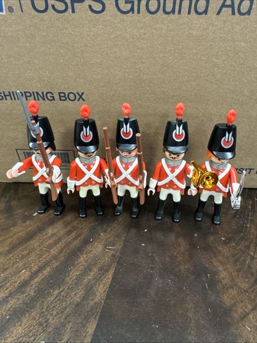 1990 playmobil redcoats - playmobil,