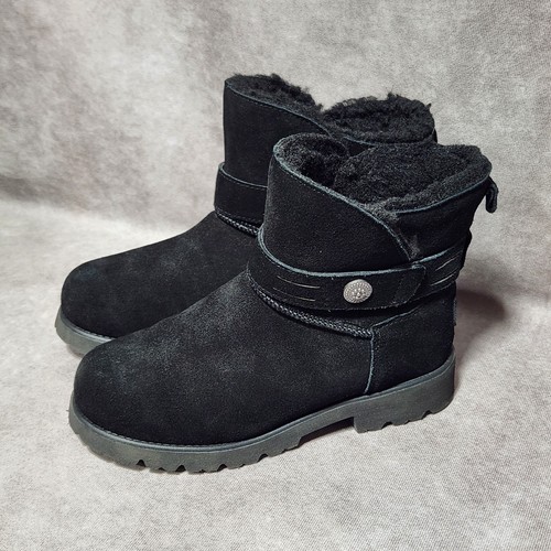 Women bearpaw wellston black - bearpaw,