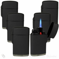 Turbo Storm Lighter Outdoor Black Rubber 1-5 pcs. Jet Flame Torch