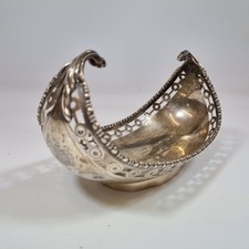 Antique Silver Sweetmeat Dish