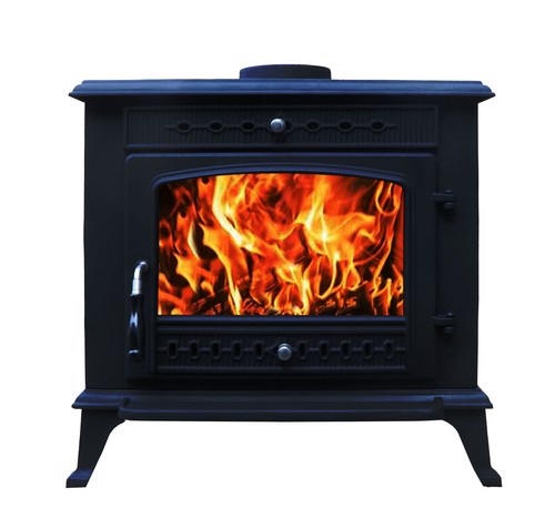 Cast iron log burner - iron,