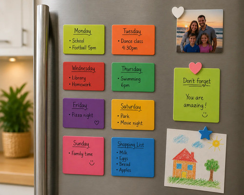 Magnetic writing labels 5pcs - magnetic,