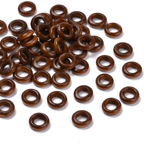 Wooden rings macrame - rings,