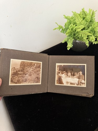 Antique photo album full - antique,