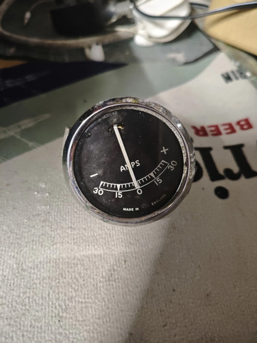 Vintage lucas car - vintage, meter