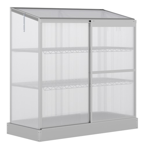 Outsunny 4x2ft tier - outsunny, 3-tier
