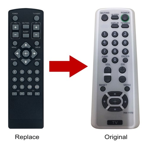 Y172 replace remote control - rm-y172,