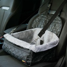 Dog Booster Car Seat - Luxury Dog Booster - Small Pet and Dog Car Seat