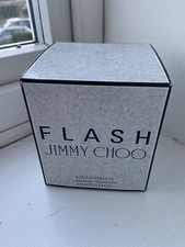 Flash By Jimmy Choo EMPTY silver Glitter Box