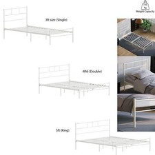 White Single Double King Metal