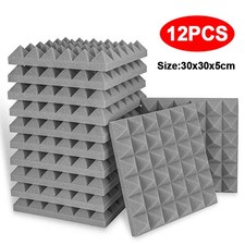 12X 30X30X5cm Acoustic Foam