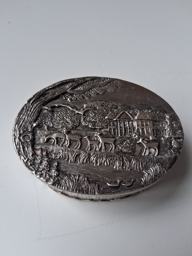 Vintage silver scenes - vintage,