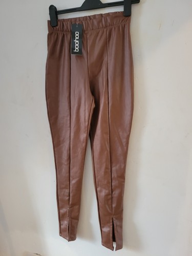 Boohoo brown faux fitted - boohoo, tight